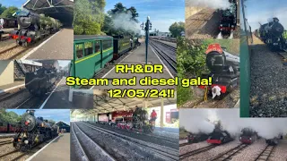 RH&DR (Steam and diesel gala!) 12/05/24!!