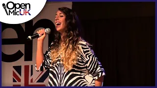 USE SOMEBODY - KINGS OF LEON performed by ROCIO RUANO at Open Mic UK Singing Competition