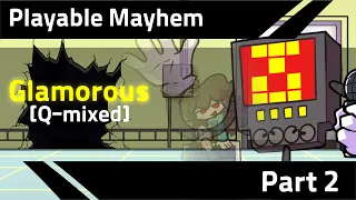 Playable mayhem : Glamorous Remix Full Gameplay Teaser [Friday night Funkin']