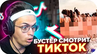 БУСТЕР СЛОВИЛ ЗАПРЕТКУ В ТИК ТОКЕ 1/2 / БУСТЕР СМОТРИТ ТРЕНДЫ ТИК ТОКА / BUSTER ROFLS