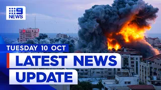 The war between Israel and Hamas escalates | 9 News Australia