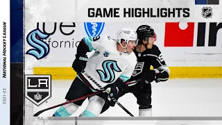 Kraken @ Kings 3/26 | NHL Highlights 2022