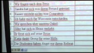German 2312 - Ch. 11 - Verb-Preposition Combination