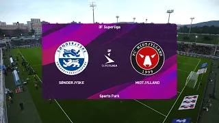 PES 2020 | Sonderjyske vs Midtjylland - Denmark Superliga | 11/09/2020 | 1080p 60FPS