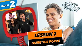McLaren Substitute Teacher | Season 2: Lesson 2 | Aerodynamics 🍃