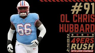 49ers Roster Countdown 91 Chris Hubbard