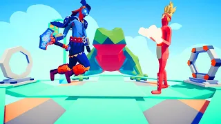 BLOODY ARENA - SUPER BOXER vs EVERY BOSS  | TABS - Totally Accurate Battle Simulator