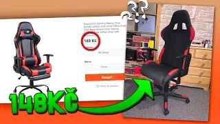 OBJEDNÁVÁM NEJLEVNĚJŠÍ PŘÍSLUŠENSTVÍ K PC Z WISHE! | Židle za 148Kč!