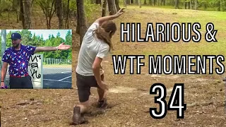 HILARIOUS AND "WTF" MOMENTS IN DISC GOLF COVERAGE - PART 34