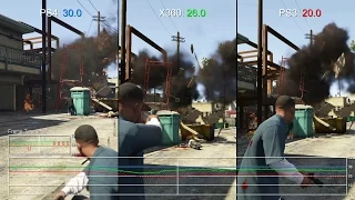 Grand Theft Auto 5: PS4 vs PS3/Xbox 360 Frame-Rate Test