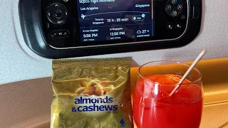16 Hour Flight in Singapore Airlines Business Class Los Angeles to Singapore Lovely Ride