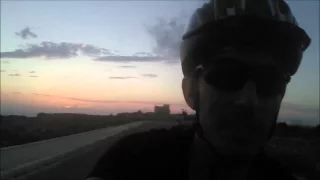 Chasing Sunset - Cycling - Prior to Perseid Meteor Shower