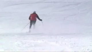 Instruktor narciarstwa Tadeusz Skowroński  śmig