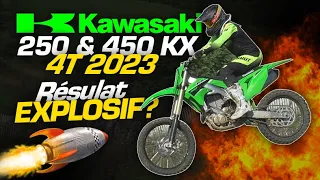 Essai Kawasaki 2023 : Nouveau moteur sur la KX250, résultat explosif ?