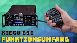 Xiegu G90 #02 📻 Bedienung & Funktionen des Funkgerätes