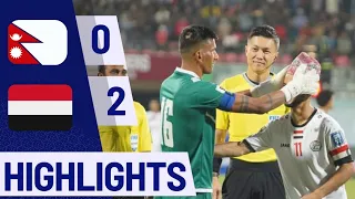 Nepal vs Yemen Full Match Highlights | FiFa World cup Qualifiers 2026