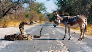 THIS SNAKE MESSED WITH THE WRONG DONKEY