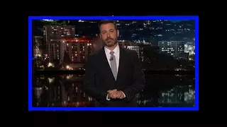 Jimmy kimmel brought to tears over mass shooting in his hometown of las vegas, calls for gun control