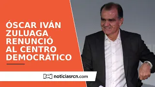 Óscar Iván Zuluaga renuncia al Centro Democrático tras escándalo por audios sobre Odebrecht