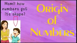 Origin of Numbers