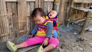 Single mother - Cleaning up the melon garden - Orphans