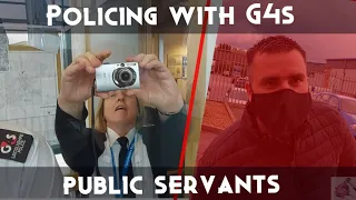 G4S KAREN AND USELESS SERGEANT!!! UK POLICE HQ AUDIT, SCHOOLED AND DISMISSED