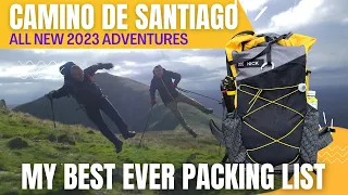 Need to Pack for the Camino de Santiago? Here's My Best Ever Backpack List!