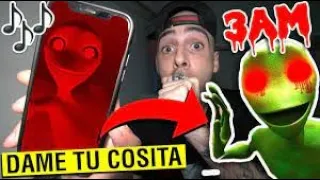 DO NOT PLAY DAME TU COSITA BACKWARDS AT 3AM!!  FACETIME  GONE WRONG