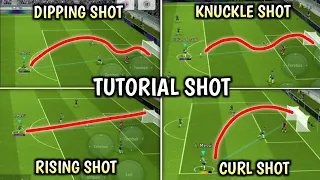 5 JENIS SKILL SHOT! CARA & TUTORIAL TENDANGAN eFootball 2024 Mobile