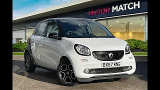 Used Smart ForFour 1.0 Petrol Automatic Prime Twinamic at Motor Match Stafford