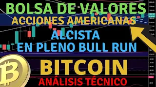 TENDENCIA ALCISTA SP500 Y BITCOIN ANÁLISIS TÉCNICO  INVERTIR EN BOLSA DE VALORES