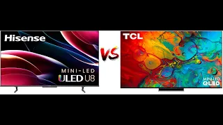 Hisense 55U8H  VS TCL 55R655