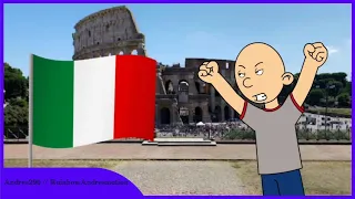 Classic Caillou Misbehaves on the Trip to Italy/Grounded