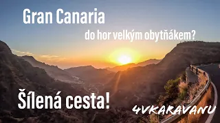 Gran Canaria obytným autem a hned nejšílenější cesta do hor? Jak vypadá express ferry?