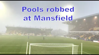 Pools robbed at Mansfield on Boxing Day..
