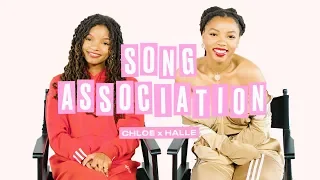 Chloe x Halle Sing Beyoncé, Lady Gaga and Tamia in a Game of Song Association | ELLE