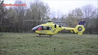 Trauma Helikopter landt in Roden