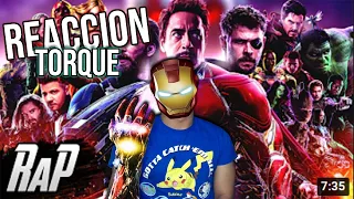 AVENGERS (MacroRap) || MARVEL || SoulRap ft. Varios Artistas (Prod. Hollywood Legends) | Reacción