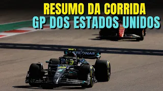 F1 2023 - HAMILTON SE APROXIMA NO FINAL MAS VERSTAPPEN VENCE, NORRIS EM 3º - GP DOS ESTADOS UNIDOS