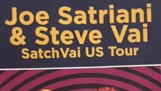 Joe Satriani & Steve Vai   Playing together, blowing our minds!!   SatchVai US Tour  4/11/2024