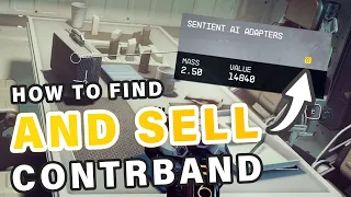 How to Find and Sell Contraband without Scan ► Starfield