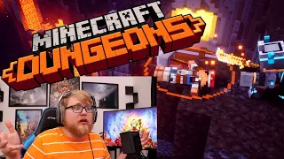 Minecraft Dungeons E3 2019 Trailer Reaction ll Beard Reacts!