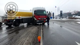 ДТП, которое могло закончиться катастрофой, записал рег. Окружная в Калининграде. 21.11.22