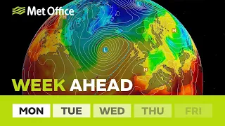 Week ahead - Wet and windy followed by warmer