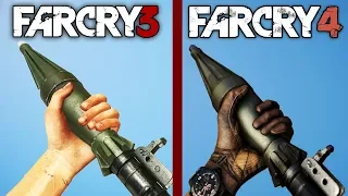 FAR CRY 3 vs FAR CRY 4 - Weapon Comparison