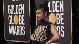 Who needs color? Stars wear black and white to Golden Globes