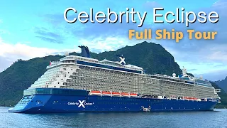 Celebrity Eclipse Cruise Ship Full Tour & Review 2024 (Top Cruise Tips & Best Spots Revealed!)
