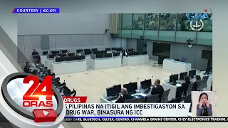 Apela ng Pilipinas na itigil ang imbestigasyon sa Duterte Drug War, binasura ng ICC | 24 Oras