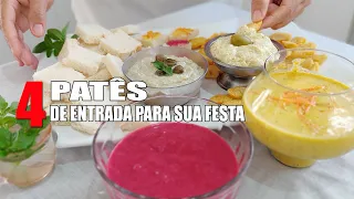 PATÊS RÁPIDOS E FÁCEIS - RECEITAS DA ROSA