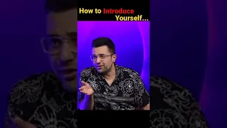 How to introduce yourself/ How to grab attention... #sandeepmaheshwari  #short